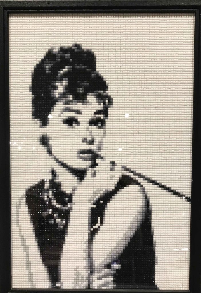 embroidery Audrey Hepburn Kre-Art