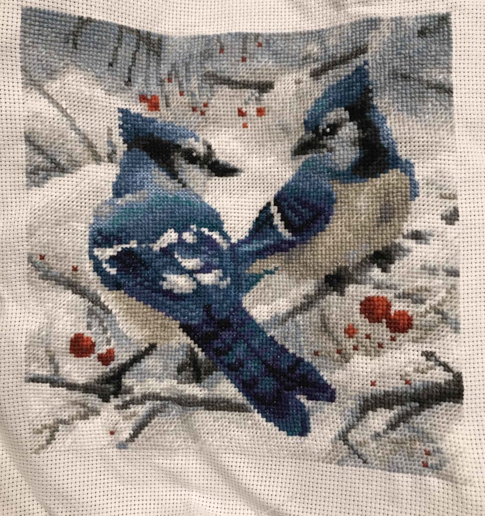 embroidery birds Kre-Art