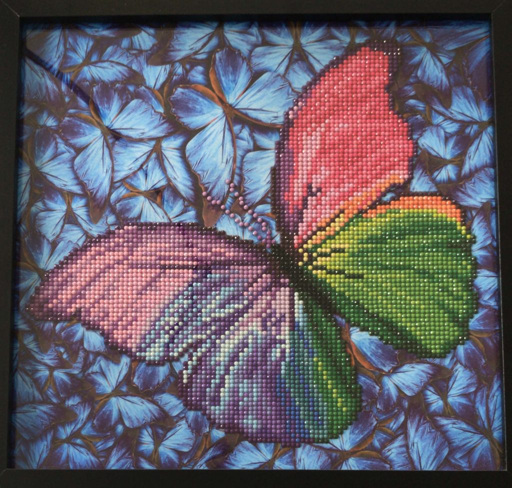 embroidery butterfly Kre-Art